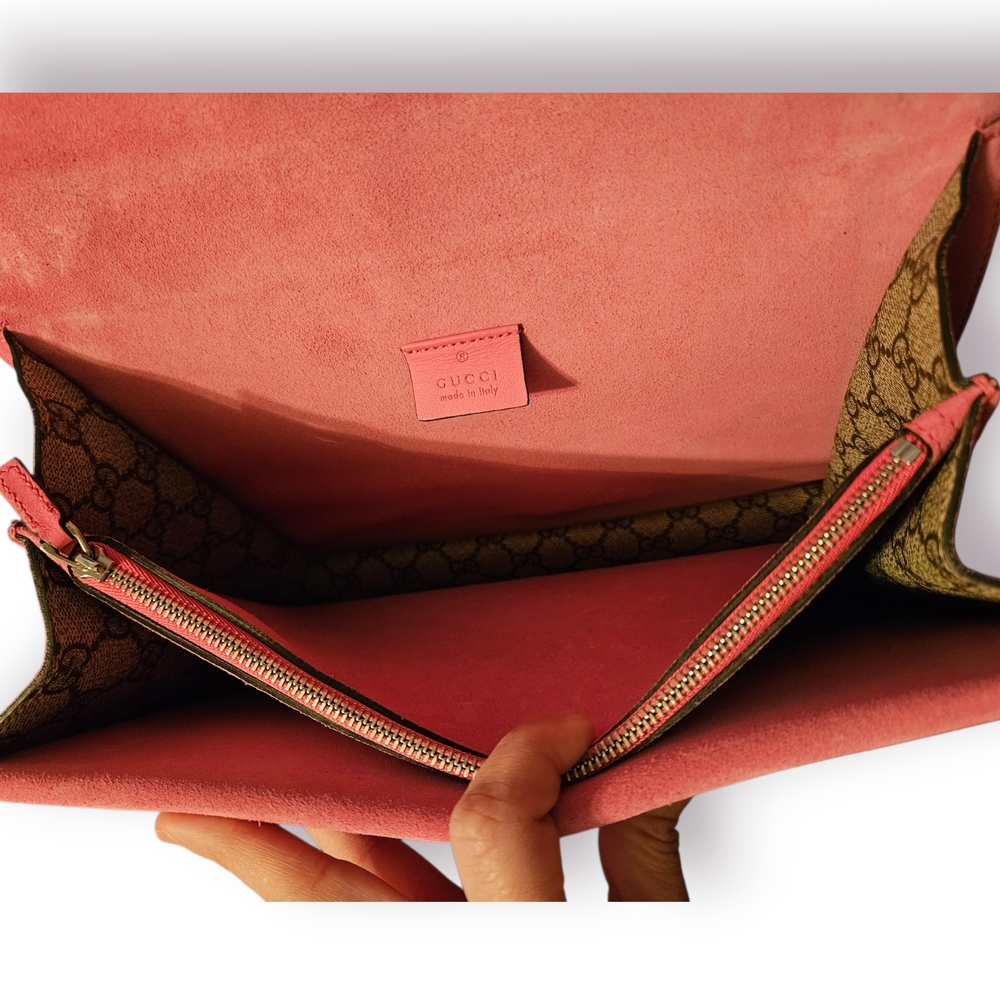 Gucci Beige and Pink Embellished Women's Bag - Picture 8 of 16